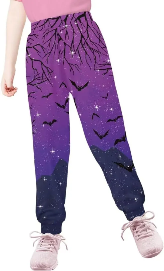 4-15 Y Trousers for Girls Trendy Casual Cozy Trousers with Pockets for Travel School
