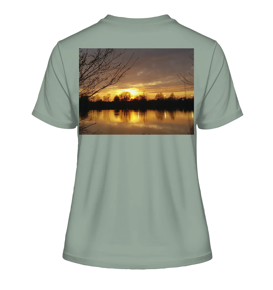 Abendspaziergang - Fitted Ladies Organic Shirt