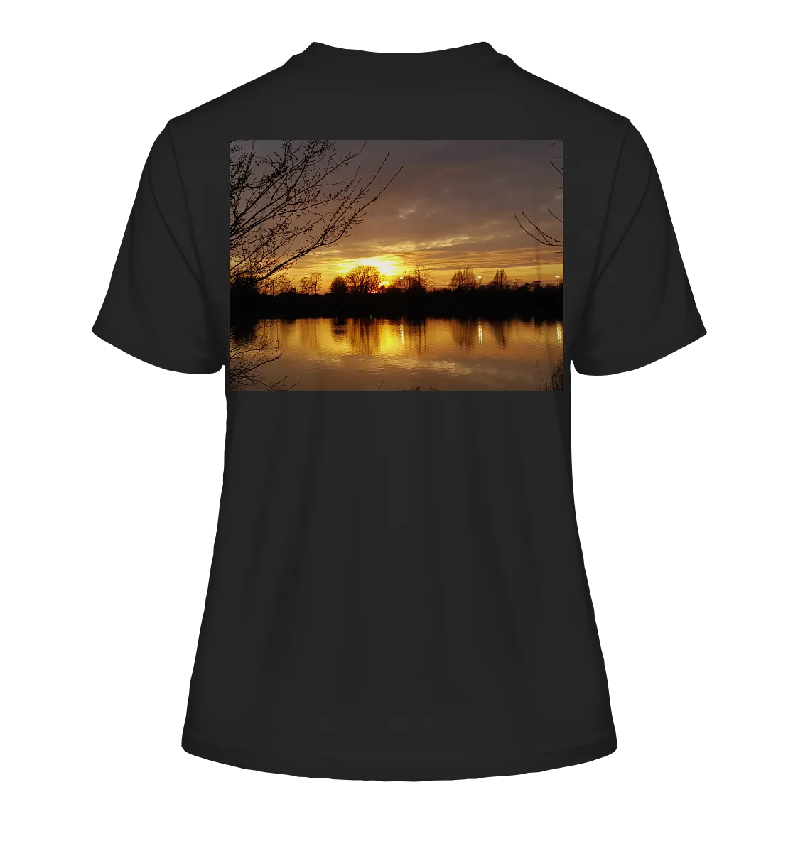 Abendspaziergang - Fitted Ladies Organic Shirt