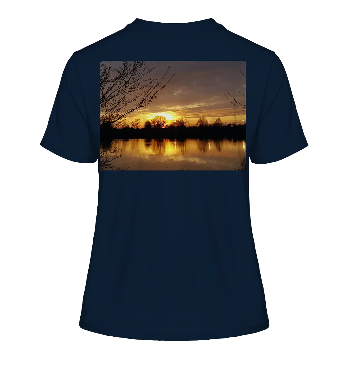 Abendspaziergang - Fitted Ladies Organic Shirt