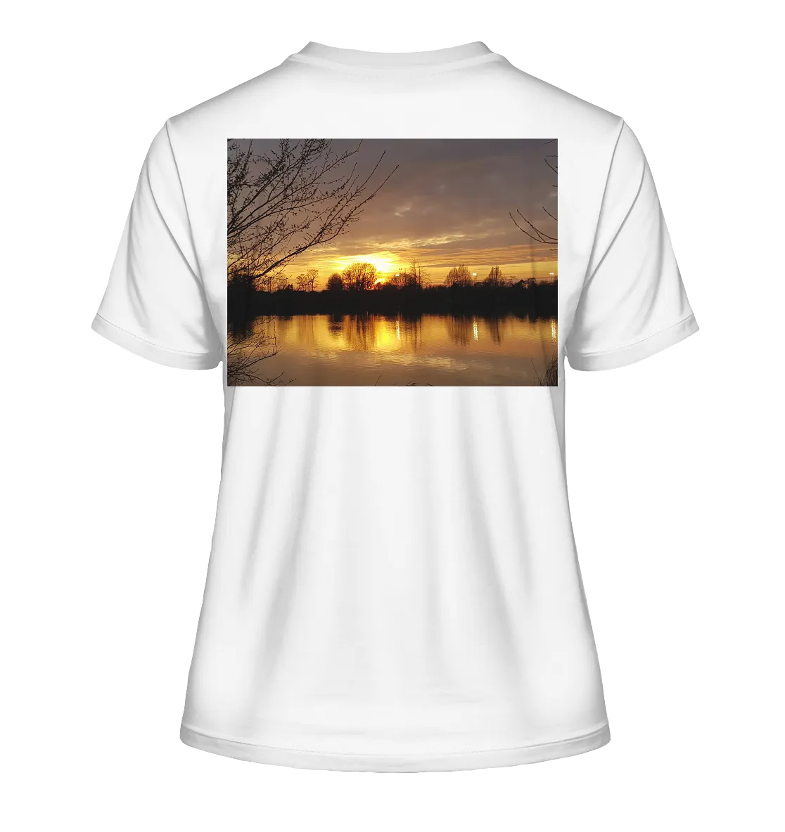 Abendspaziergang - Fitted Ladies Organic Shirt