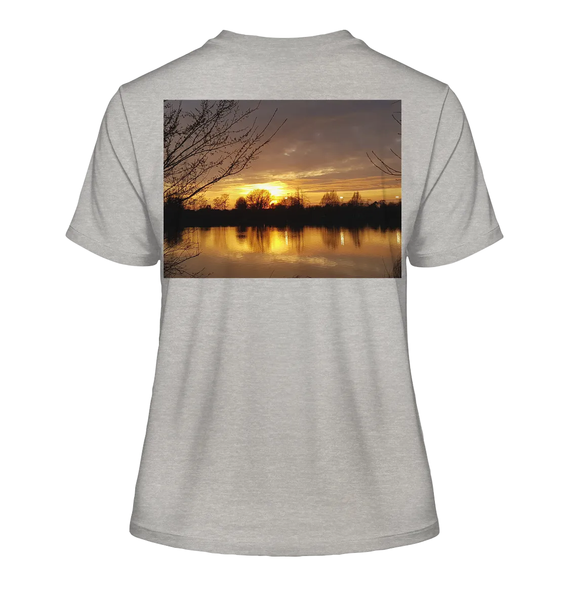 Abendspaziergang - Fitted Ladies Organic Shirt