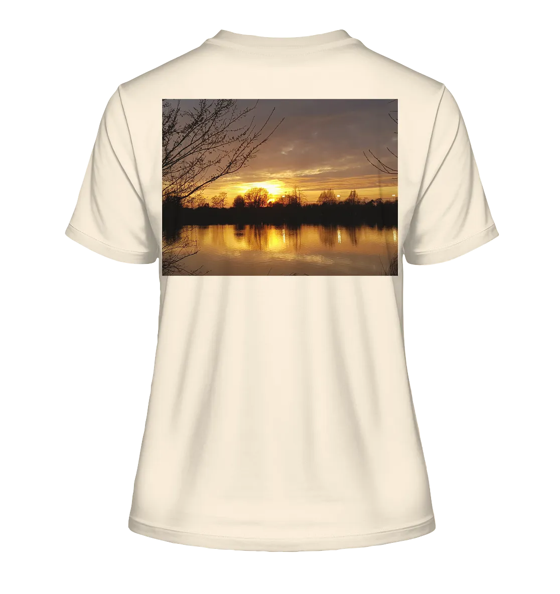 Abendspaziergang - Fitted Ladies Organic Shirt