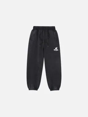 All stars faded oversized sweatpants