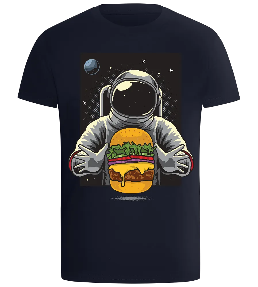 Astronaut Burger Design - Comfort boys fitted t-shirt