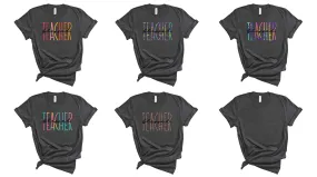 Blessed Skinny Teacher - Graphic Tee