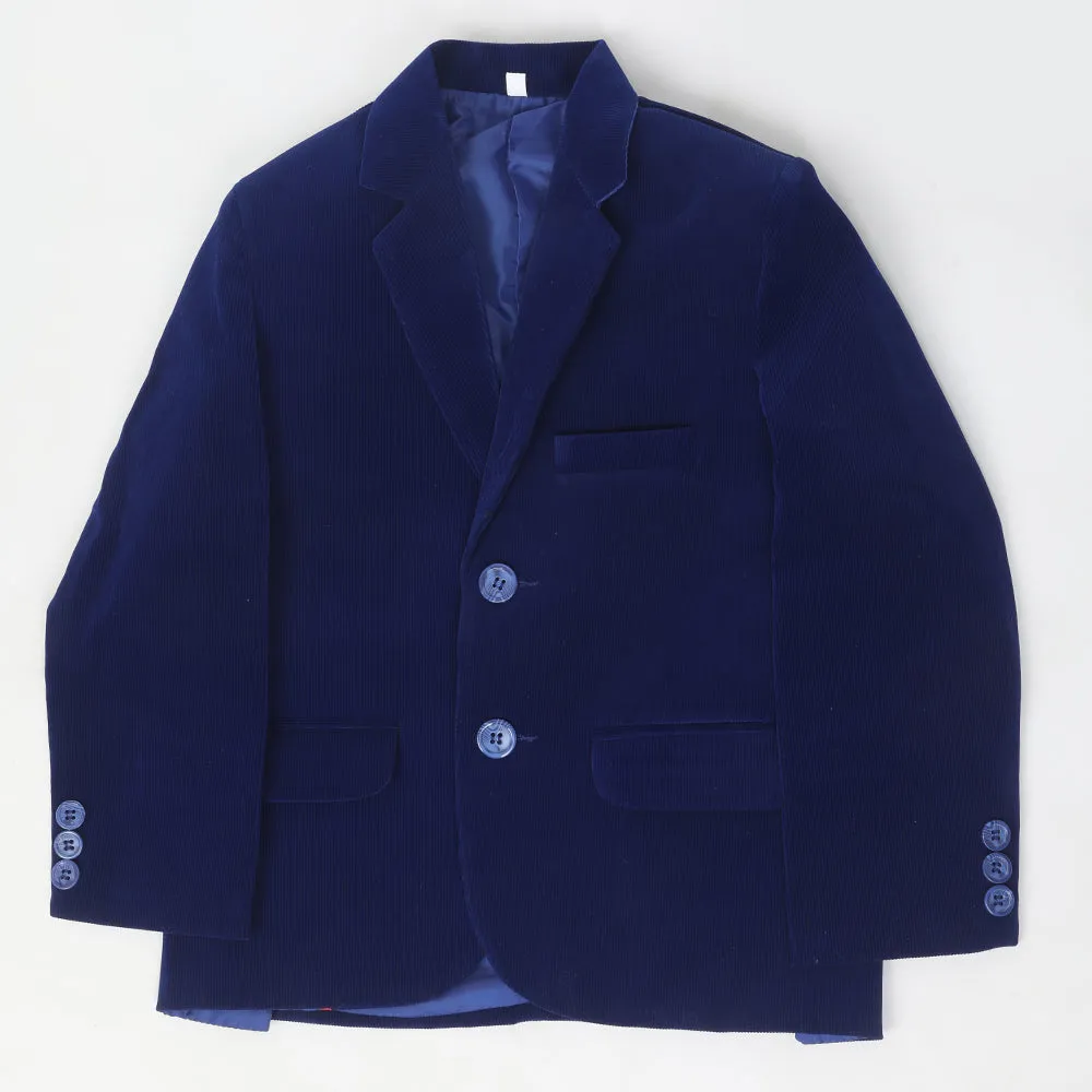 Boys Blazer Coat - Royal Blue