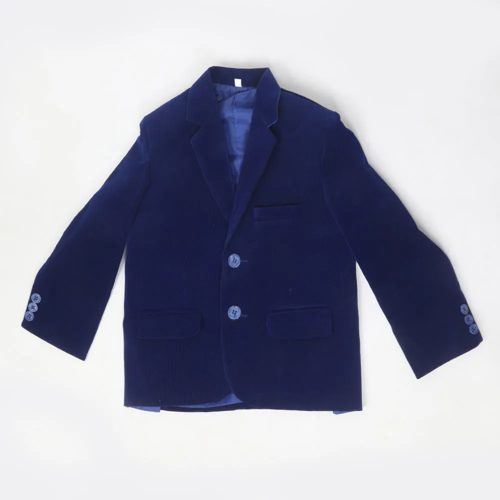 Boys Blazer Coat - Royal Blue