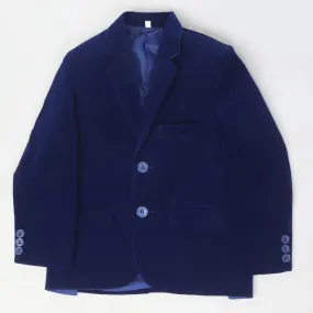 Boys Blazer Coat - Royal Blue