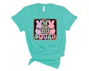 Bunny Squad Pastel Leopard - Graphic Tee