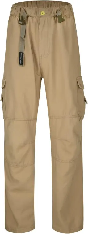 Cargo Jeans for Men Relaxed Fit Denim Pants with Multiple Pockets Causal Work Jeans Baggy Trousers