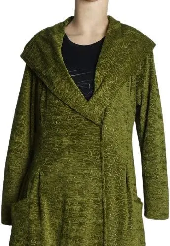 Celebrity Undoing Nicole Kidman Green Trench Coat | SO1 Grace Sachs Green VintageVelvetSplendor Coat