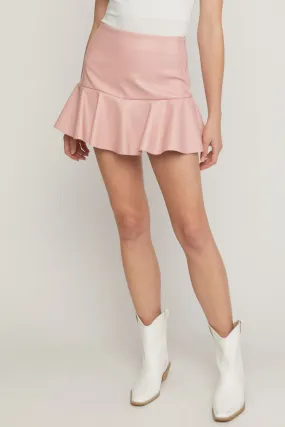 Chic & Sleek Skort - Rose