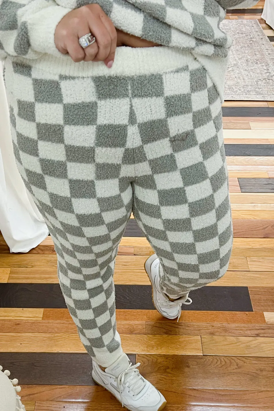 Claudette Checkered Cloud Pants