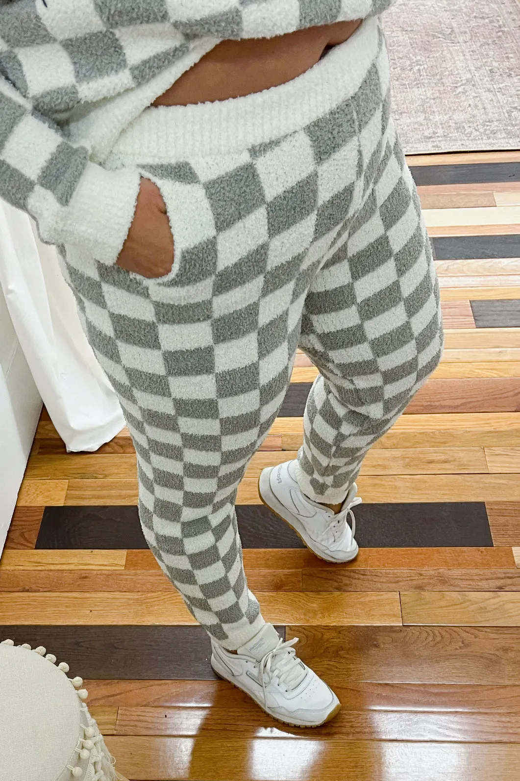 Claudette Checkered Cloud Pants