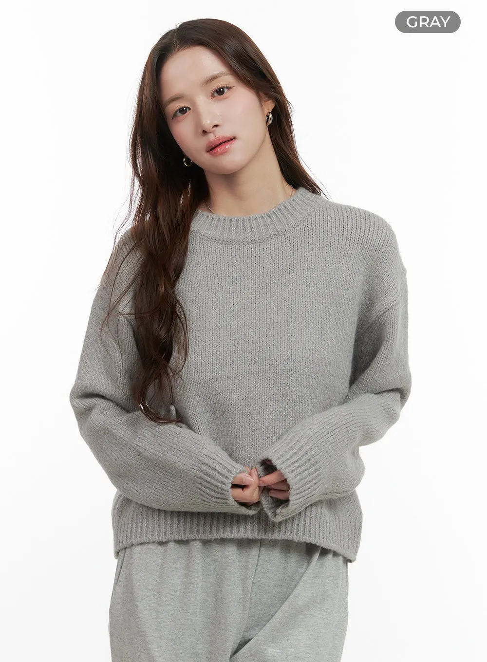 Cozy String Knit Top OO421