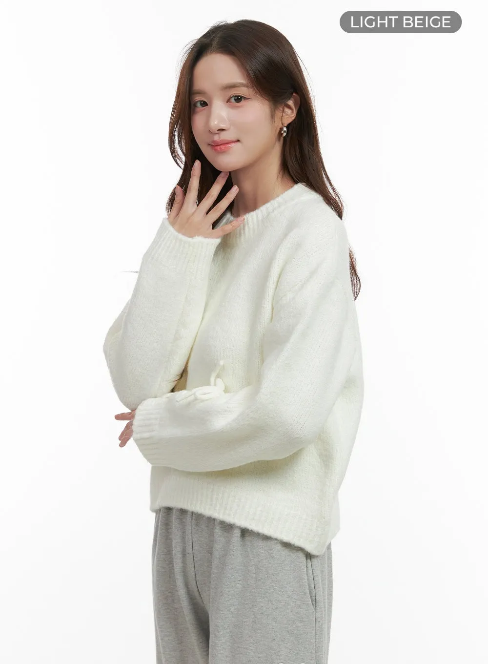Cozy String Knit Top OO421