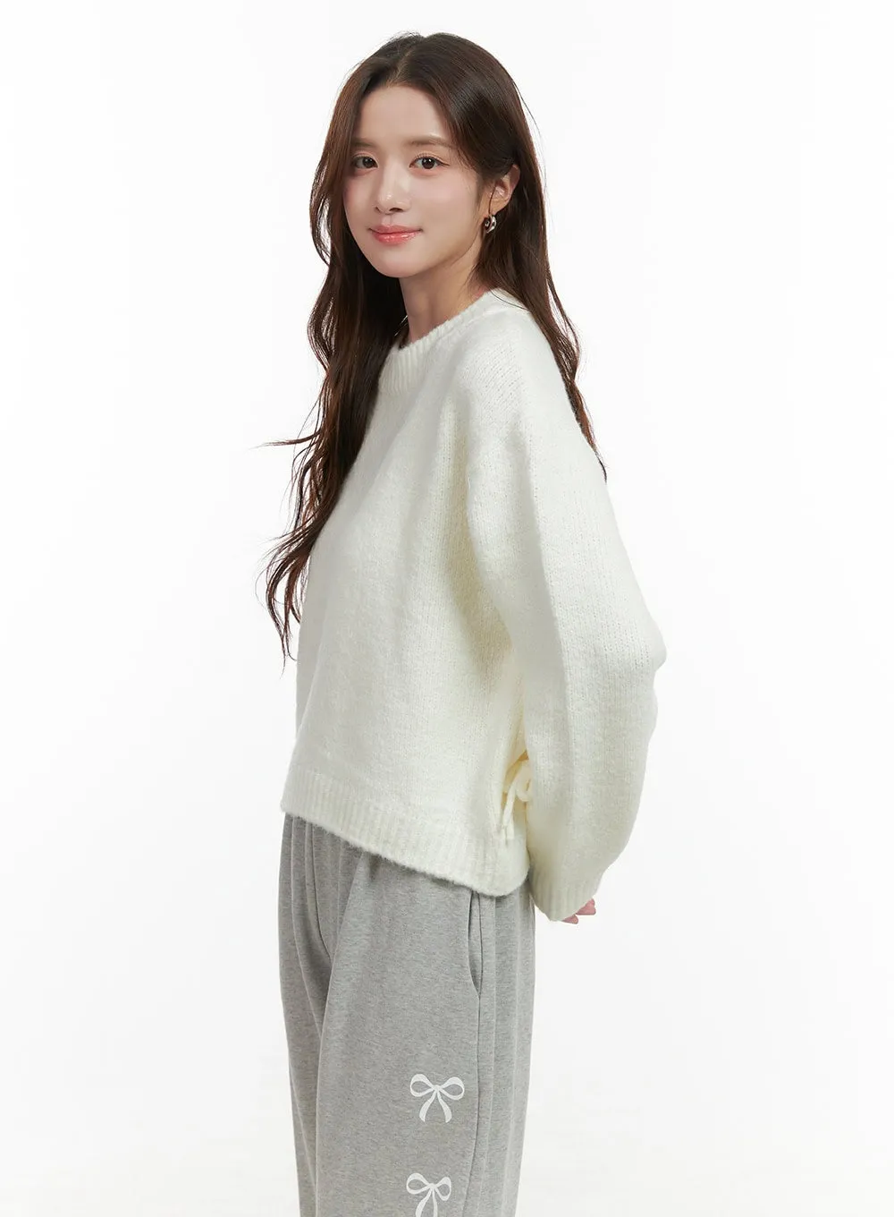 Cozy String Knit Top OO421