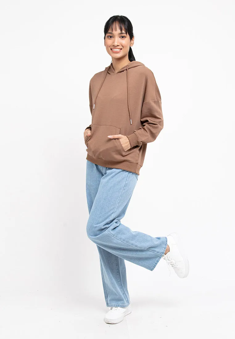 Forest Ladies Mid Rise Baggy Jeans | Seluar Jeans Perempuan - 810522