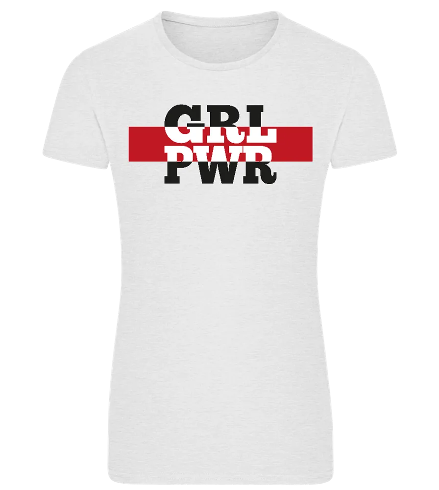 GRL PWR 1 Design - Comfort women's fitted t-shirt
