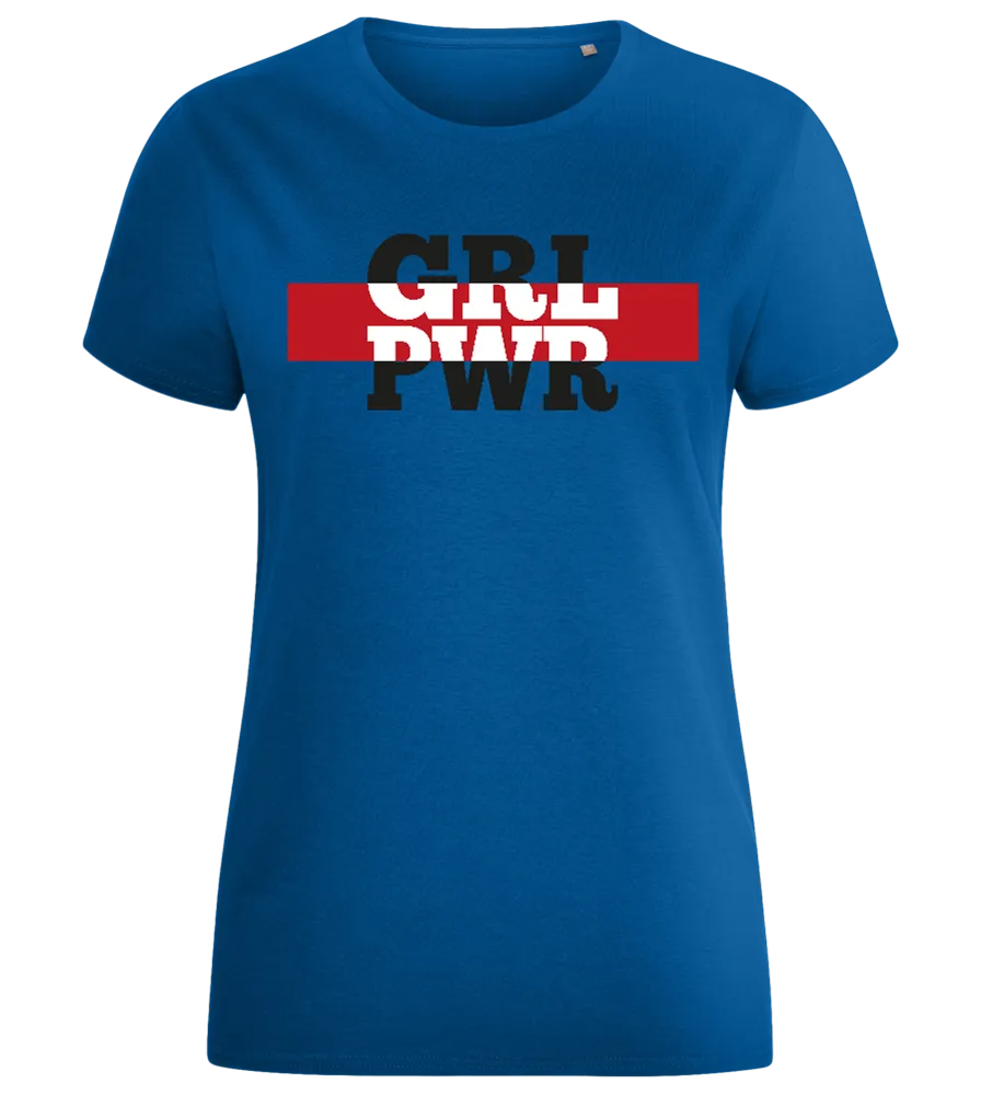 GRL PWR 1 Design - Comfort women's fitted t-shirt