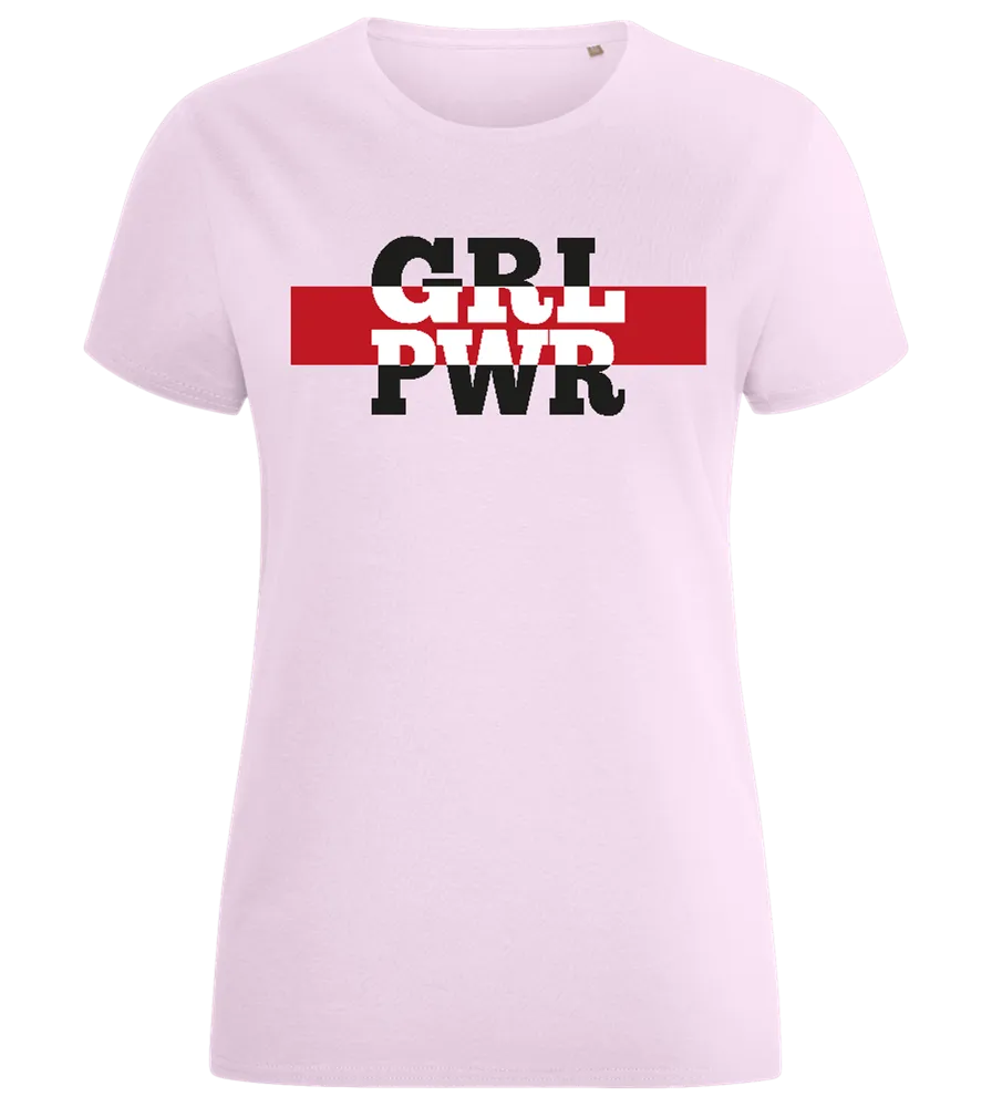 GRL PWR 1 Design - Comfort women's fitted t-shirt
