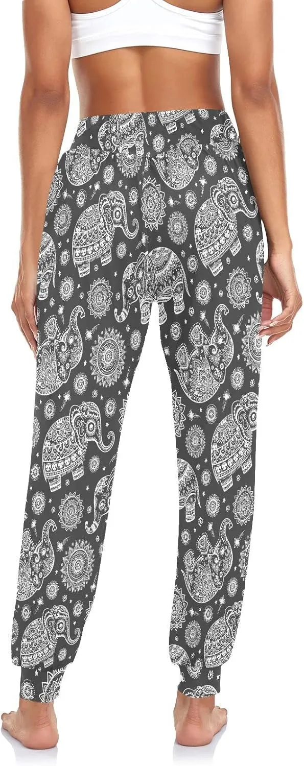 Hippie Harem Pants Cozy Yoga Trousers Casual Dance Sweatpants