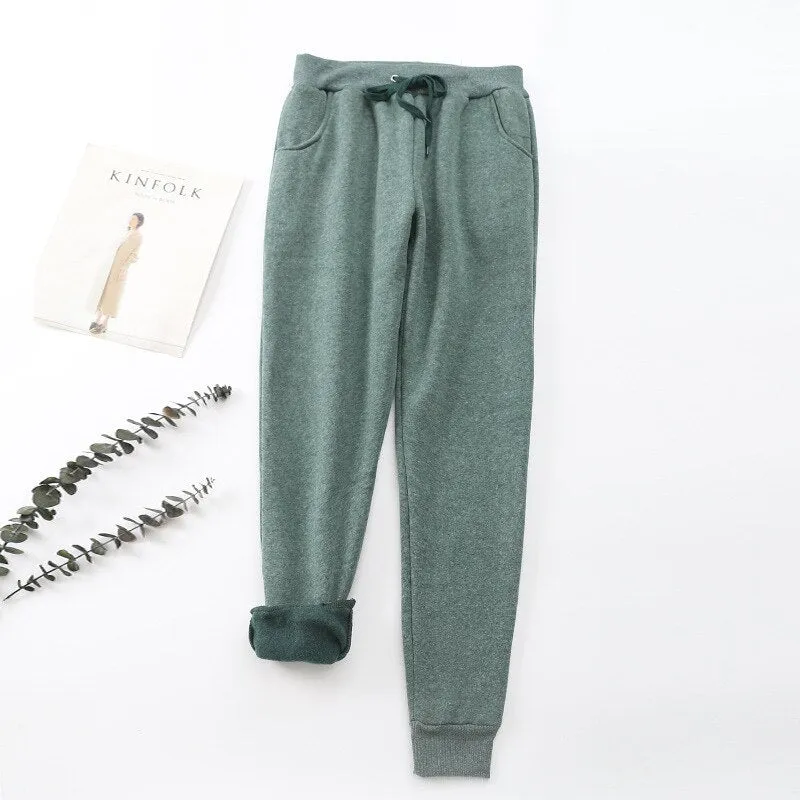 Ivyshape | Cozy Cashmere Sweatpants