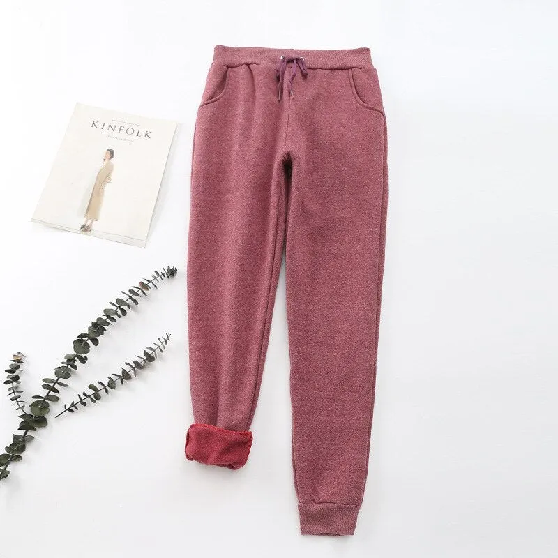 Ivyshape | Cozy Cashmere Sweatpants