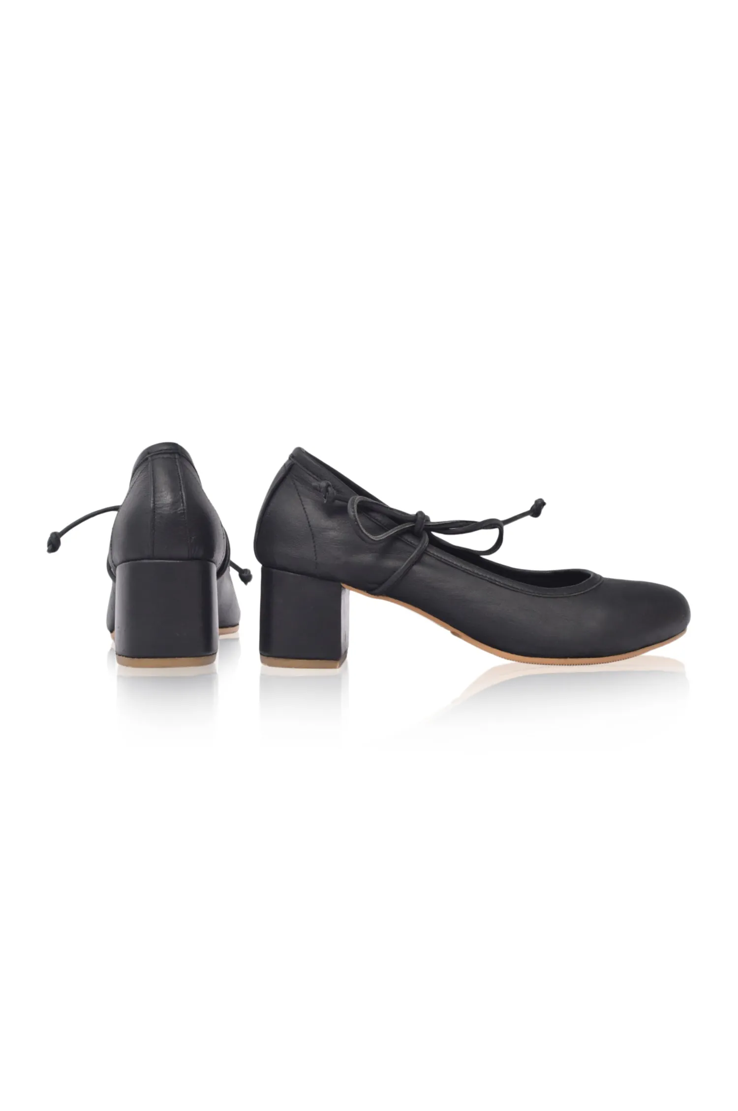 Jules Leather Heels