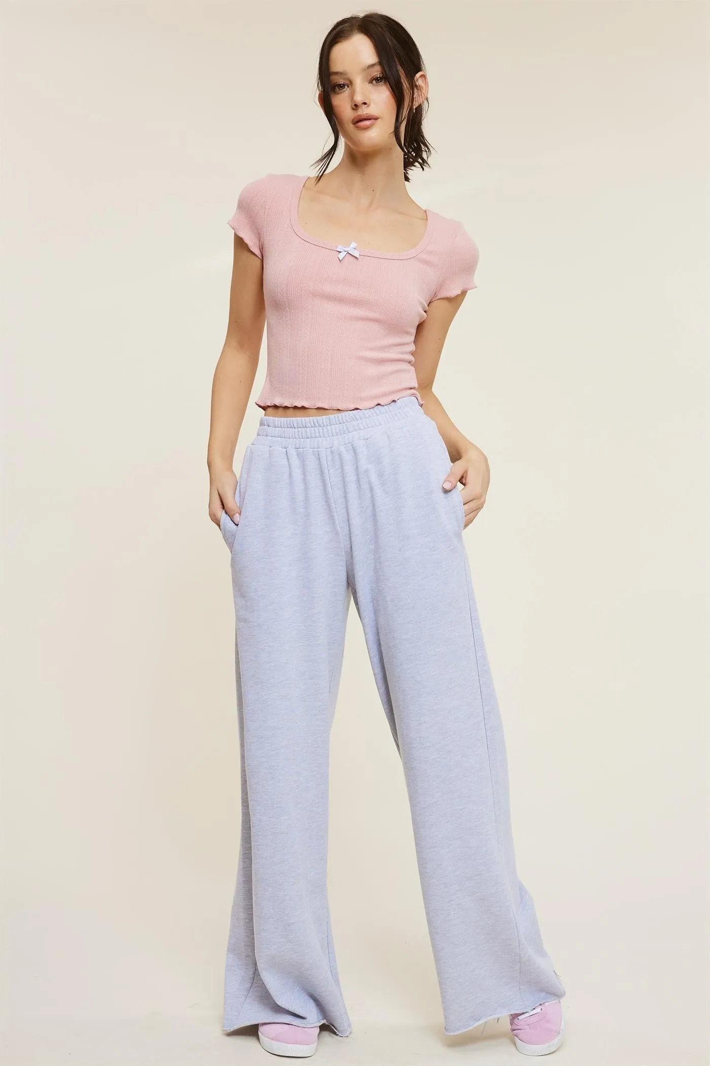 L.A Wide Leg Sweatpants