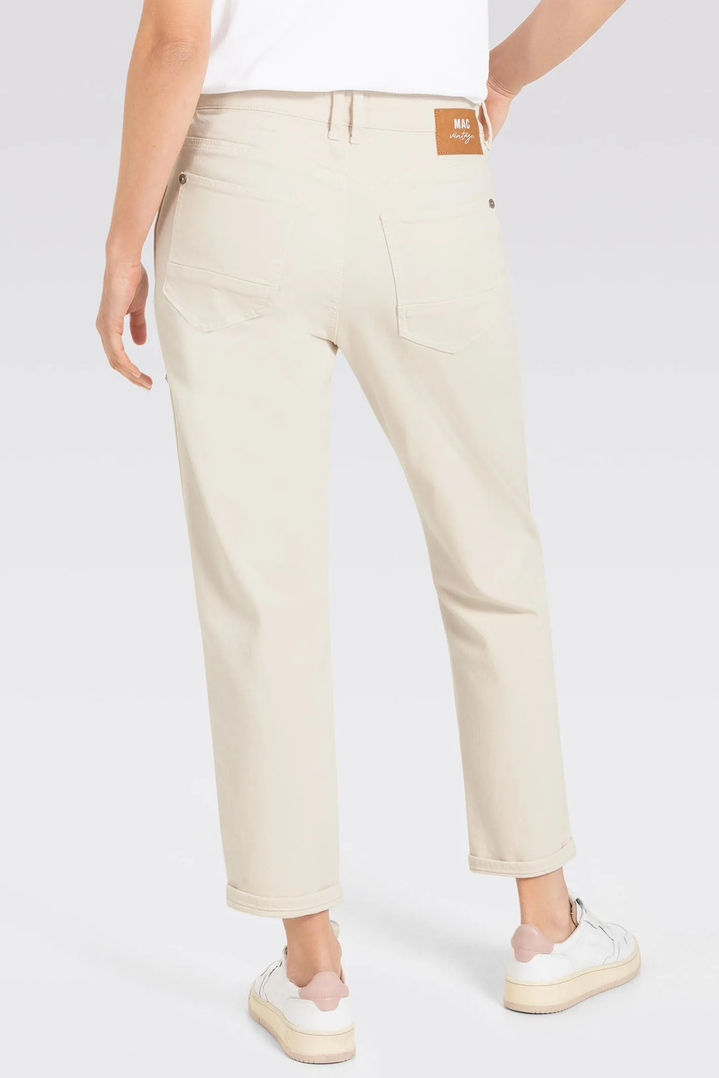 Mac Jeans Iowa Baggy Comfort Vintage Denim Antique White 2803-00-033L