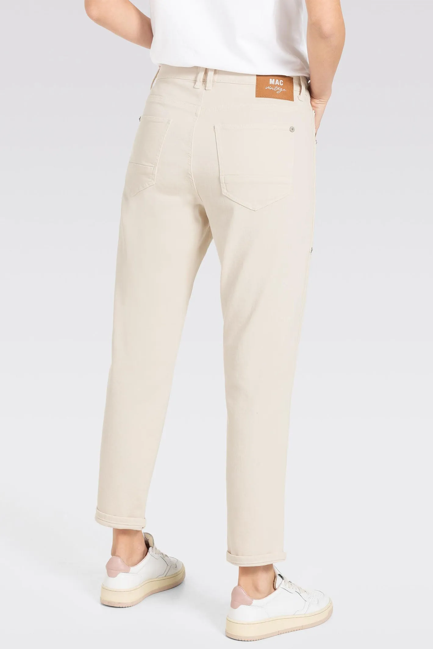 Mac Jeans Iowa Baggy Comfort Vintage Denim Antique White 2803-00-033L