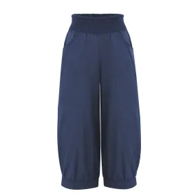 Navy Harem Pants