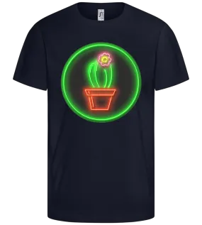 Neon Cactus Design - Comfort kids fitted t-shirt