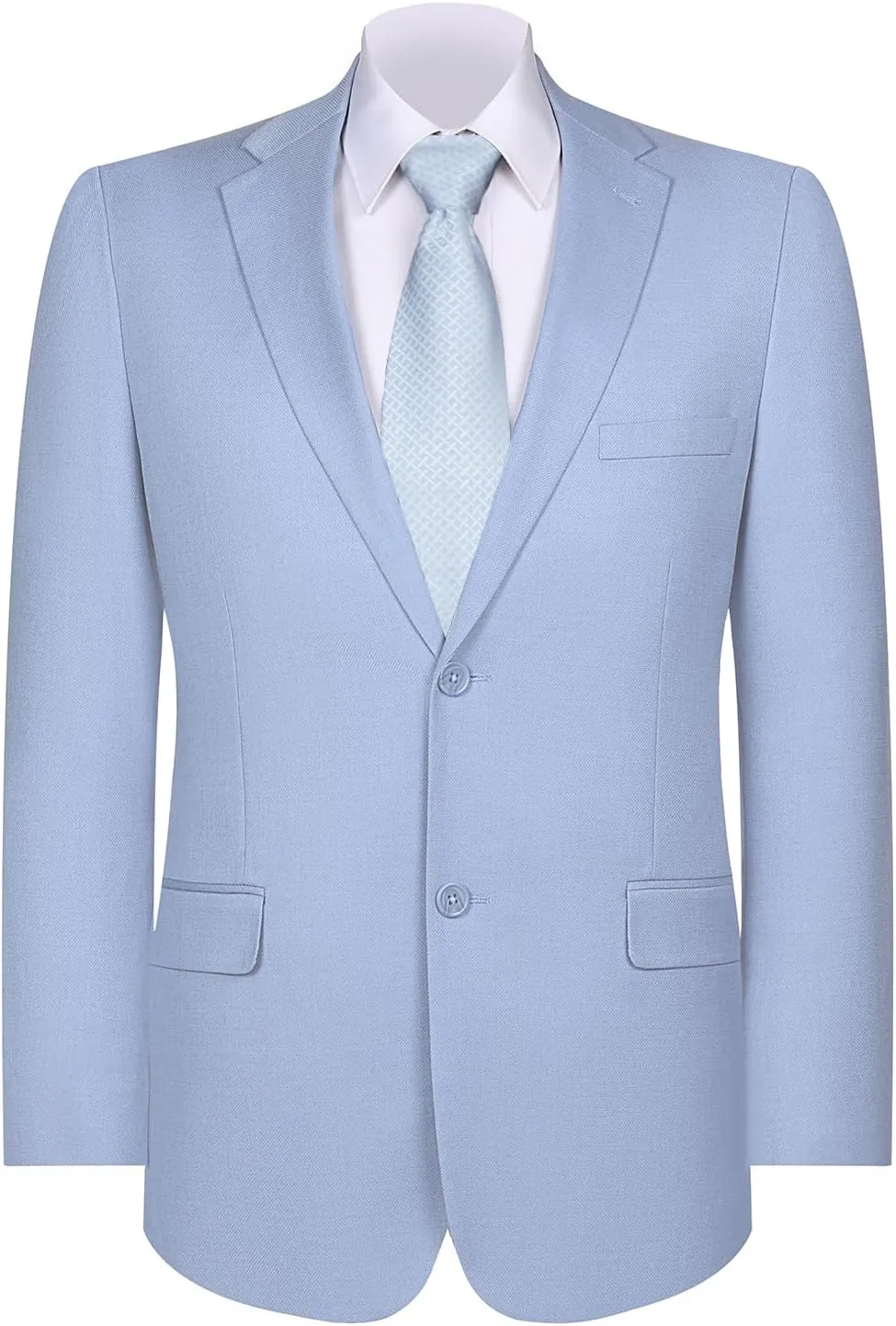 P&L Men's Casual Blazer Jacket Sport Coat, Classic Stretch Suit Jacket, 2 Button