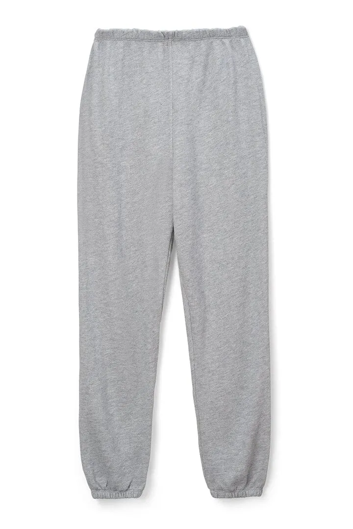 perfectwhitetee Johnny French Terry Easy Sweatpant - Heather Grey