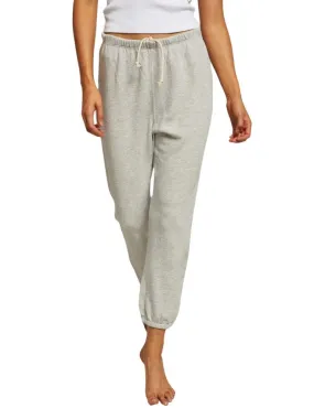 perfectwhitetee Johnny French Terry Easy Sweatpant - Heather Grey
