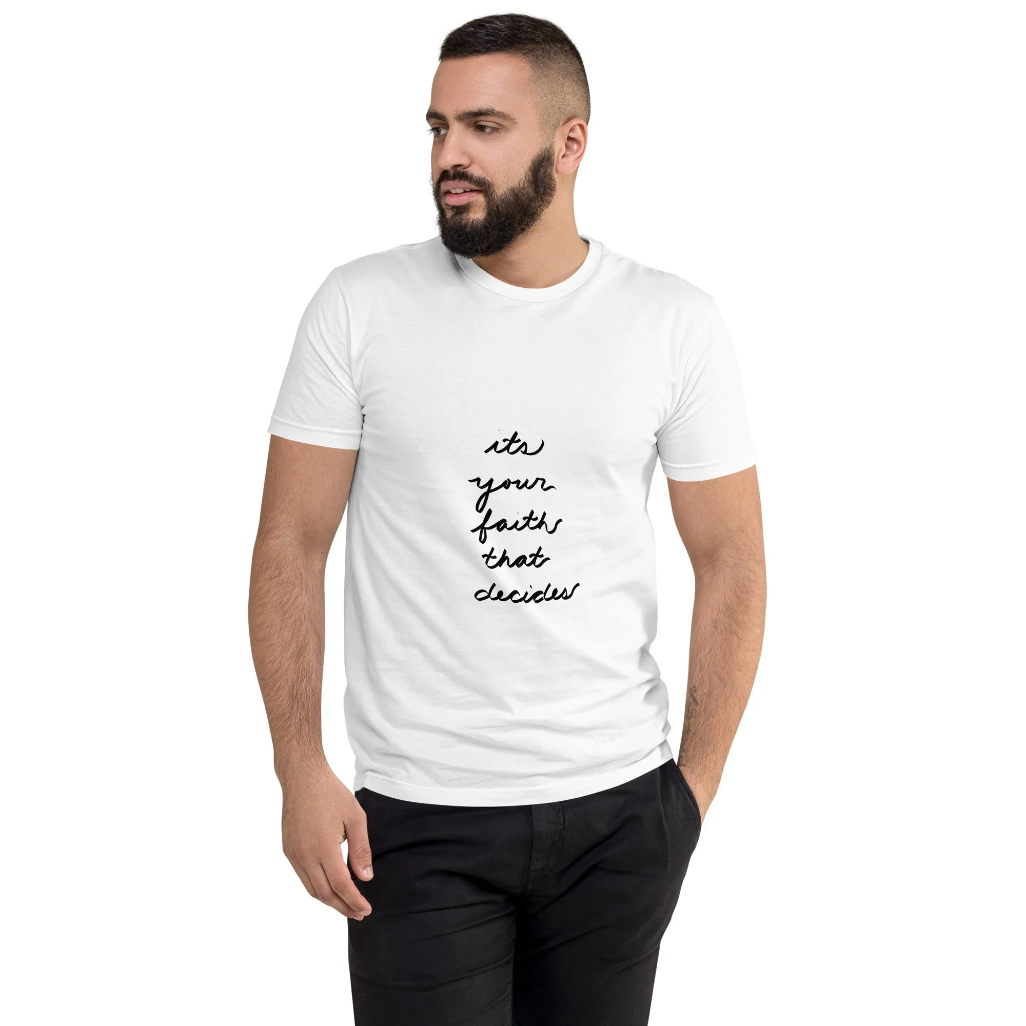 "Faith Decides" Short Sleeve T-shirt