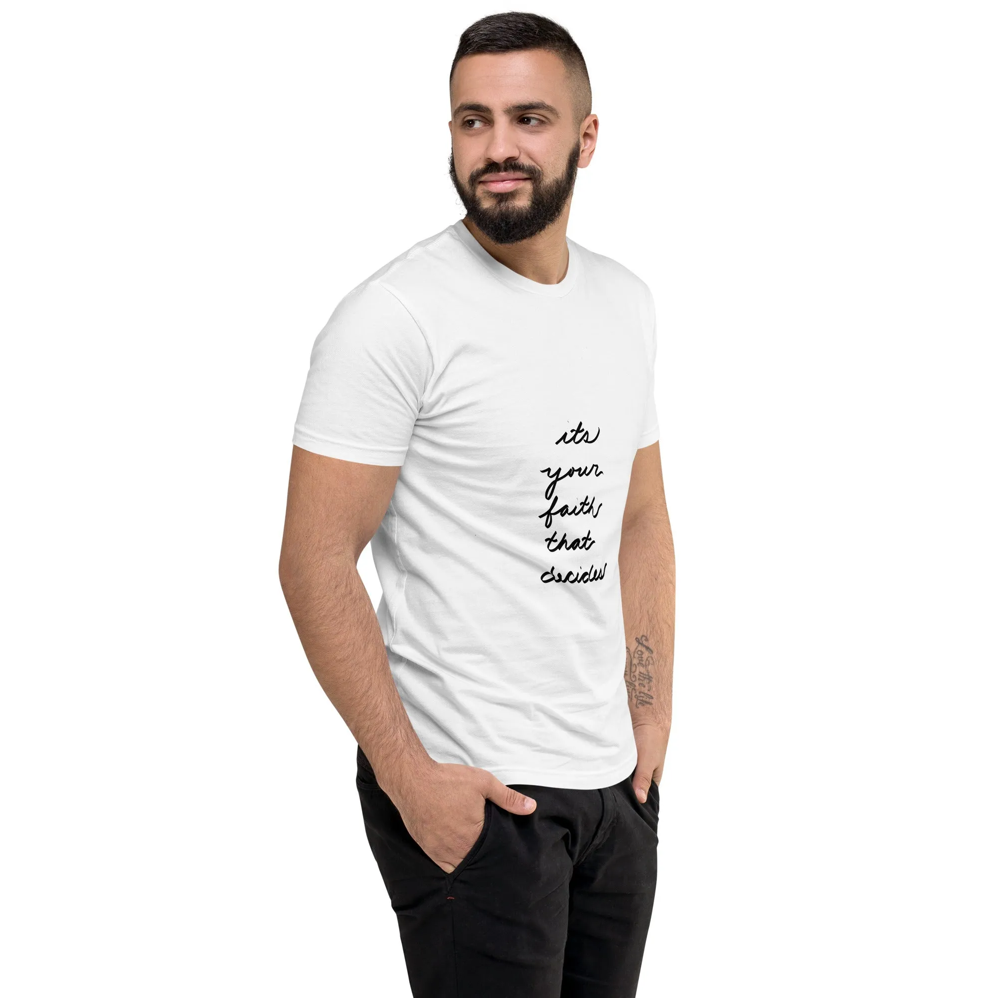 "Faith Decides" Short Sleeve T-shirt