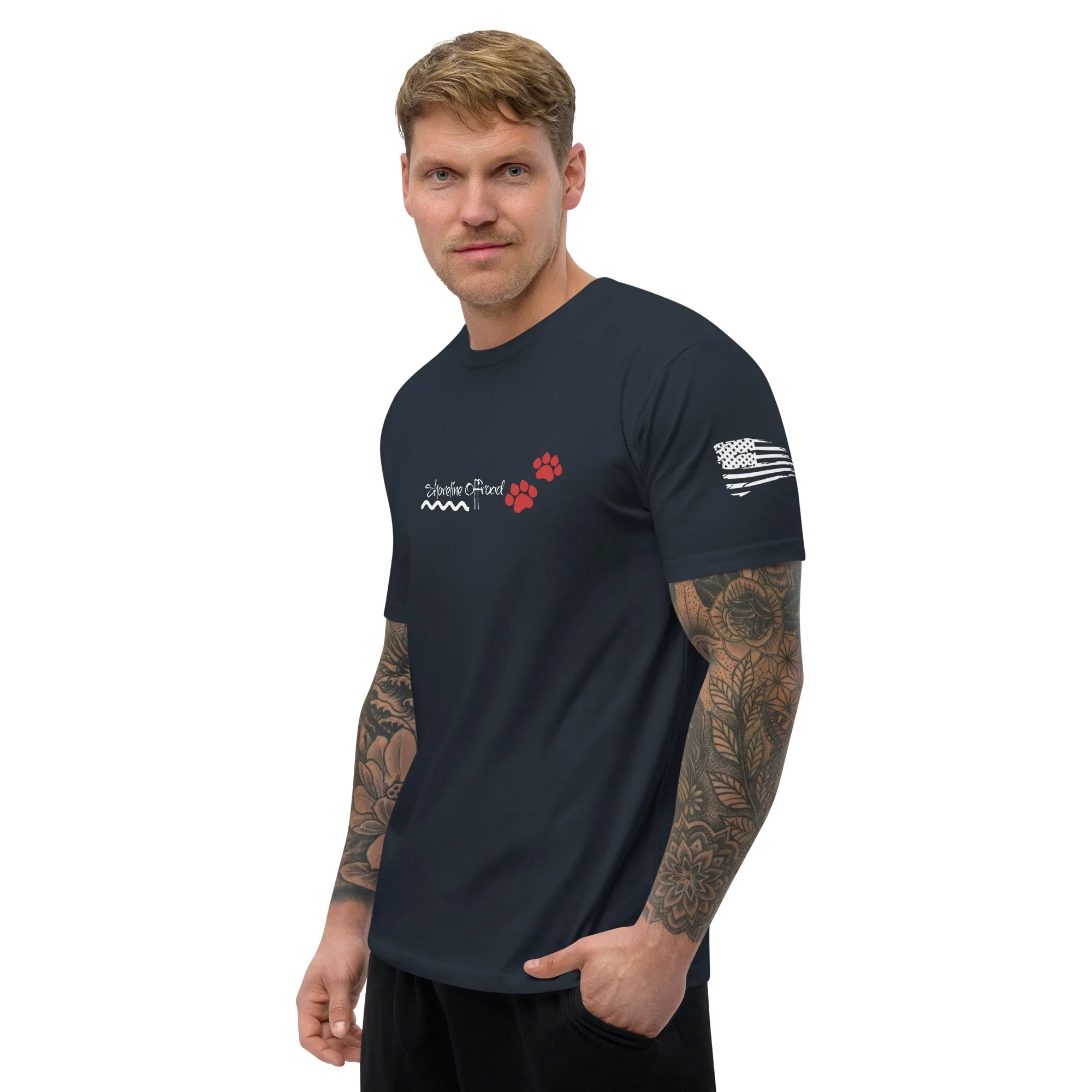 Shoreline Offroad Muddy Paws Short Sleeve T-shirt