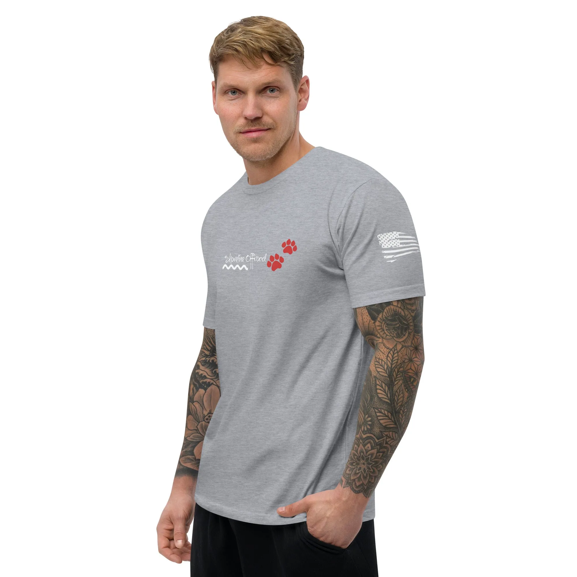Shoreline Offroad Muddy Paws Short Sleeve T-shirt