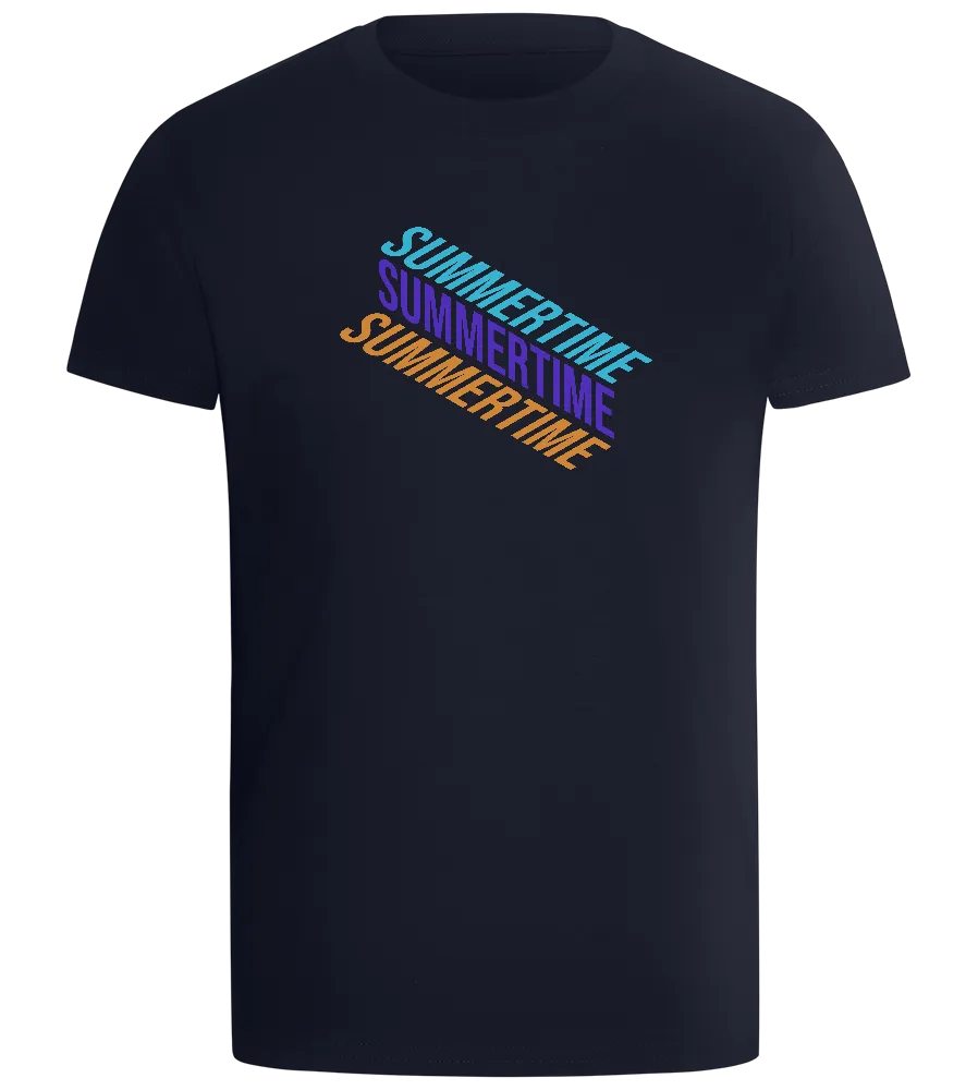 Summertime Design - Comfort boys fitted t-shirt