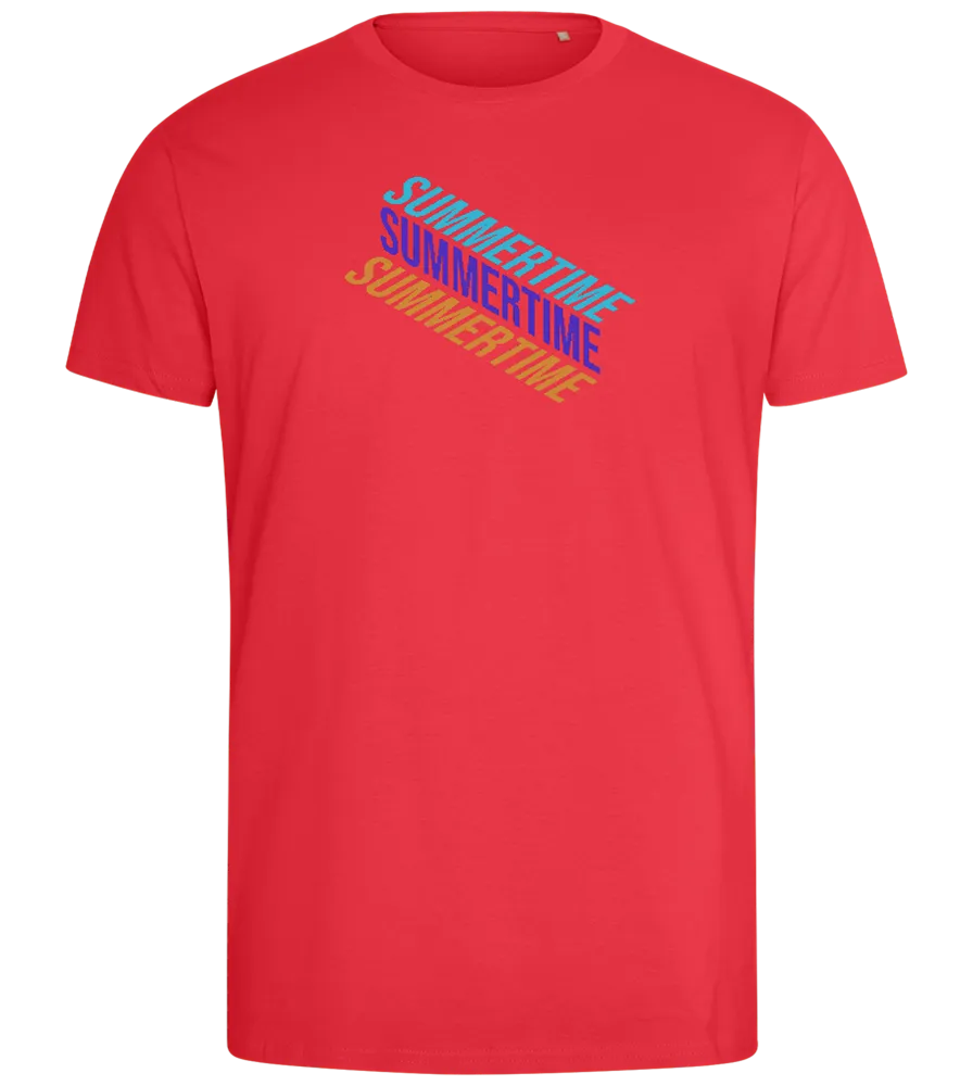 Summertime Design - Comfort men's fitted t-shirt