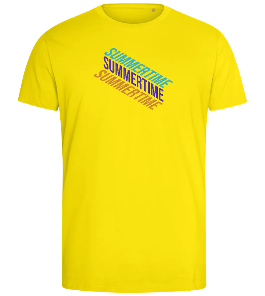 Summertime Design - Comfort men's fitted t-shirt