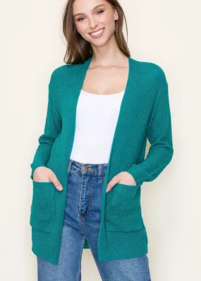 Teal Soft Summer Cardigan