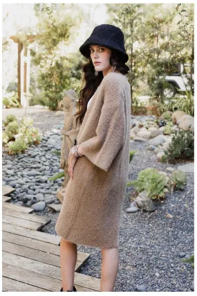 Ultra-Soft Luxe Mohair Knit Cardigan