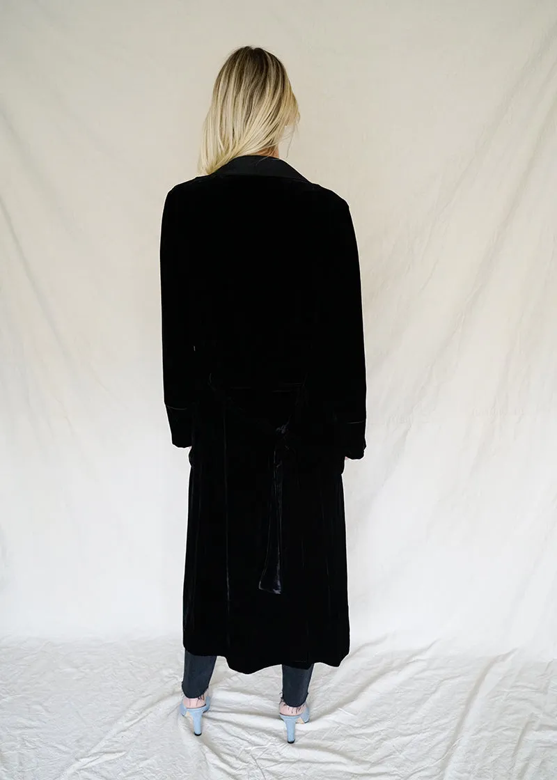 VELVET ROBE JACKET