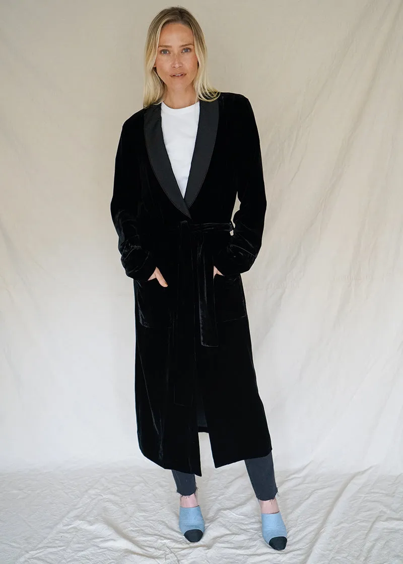 VELVET ROBE JACKET