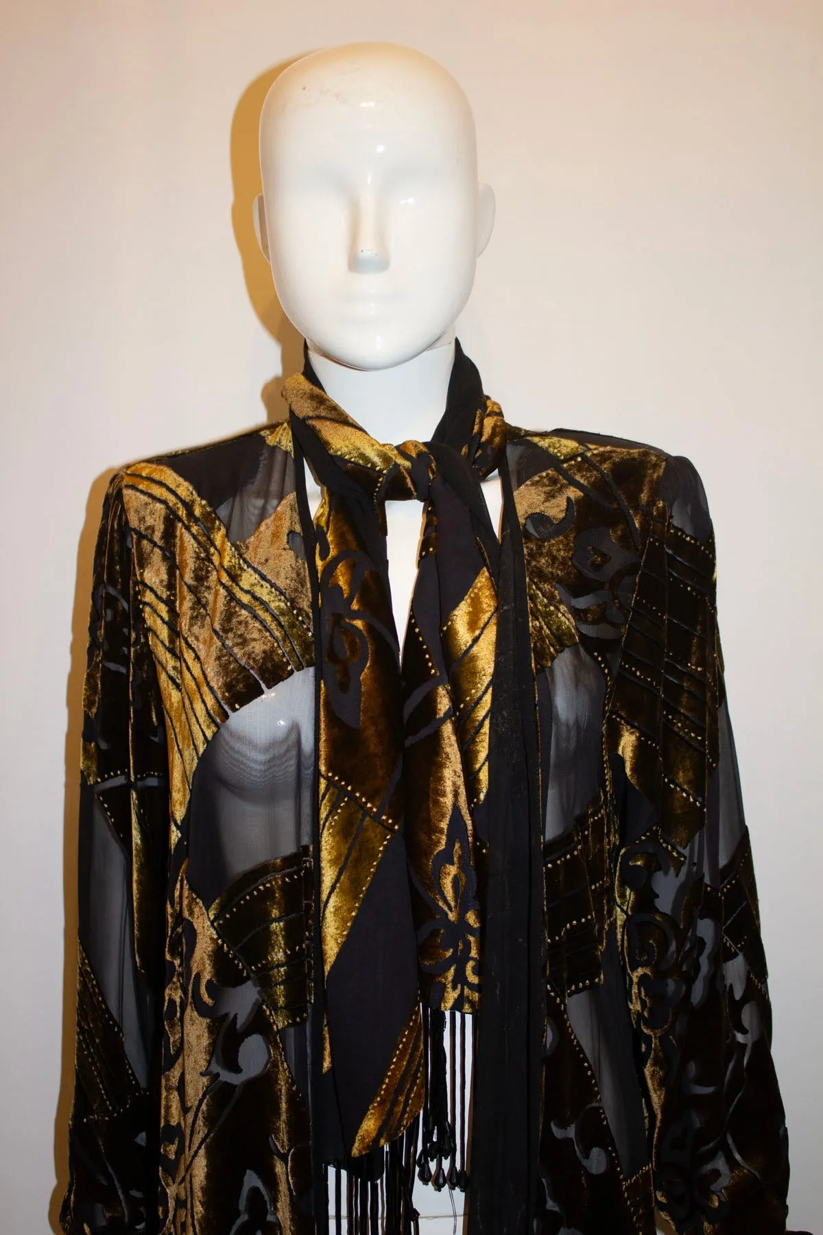 Vintage Italian Devoree Evening Coat